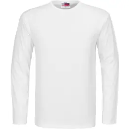 Mens Long Sleeve Portland White